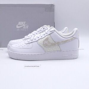 NEW Nike Air Force 1 '07 Low SE Sneakers DO9458-100 White/Sail